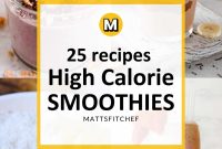 High-Calorie Smoothie Recipes for Weight Gain and Energy