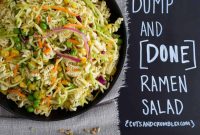 No-Cook Ramen Salad: Quick Dump-and-Toss Recipe