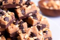 Homemade Chocolate Peanut Butter Fudge Recipe