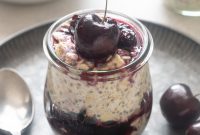 Cherry Overnight Oats Recipe