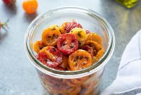 Oven-Roasted Cherry Tomatoes with Garlic and Herbs