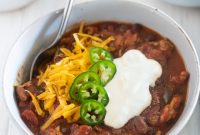 Slow Cooker Turkey Chili Recipe