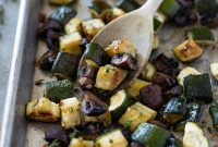Garlic-Roasted Zucchini and Mushrooms Recipe