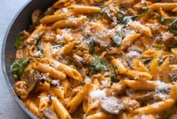 Creamy Sausage and Roasted Red Pepper Pasta