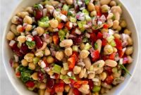 Oil-Free Bean Salad with Zesty Vinaigrette