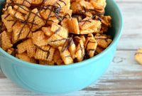 Salted Chocolate Caramel Chex Mix Recipe for Parties