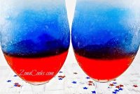 Patriotic Layered Red White and Blue Cocktail Recipe