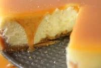 Salted Caramel Cheesecake Recipe with Smooth, Silky Filling