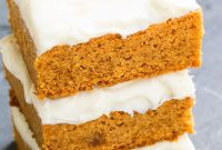 Pumpkin Bars with Cream Cheese Frosting: Moist Fall Dessert