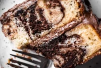 Classic Marble Cake Recipe with Swirled Chocolate-Vanilla Layers