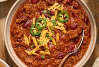 Hearty Guinness Beef Chili with Dark Stout