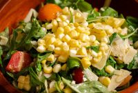 Fresh Corn Salad with Creamy Honey Dijon Vinaigrette Recipe