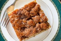 Cinnamon Sugar Apple Cake Recipe — Moist Spiced Apple Cake