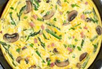 Savory Ham and Cheese Frittata for Brunch
