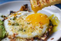 Parmesan Chili Crisp Fried Eggs: Crispy Sunny-Side with Heat