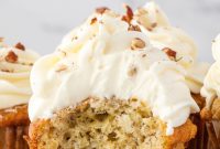 Hummingbird Cupcakes Recipe with Cream Cheese Frosting