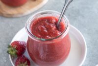 Small Batch Strawberry Rhubarb Jam Recipe