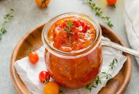 Small-Batch Cherry Tomato Jam Recipe
