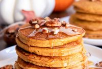Fluffy Whole-Wheat Pumpkin Pancake Recipe
