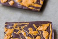 Homemade Chocolate Peanut Butter Candy Bars Recipe