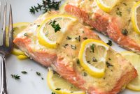 Oven-Baked Lemon Dijon Salmon Recipe