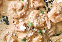 Creamy Chipotle Shrimp Skillet with Lime and Cilantro