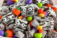 Spooky Halloween Chex Mix Recipe for Parties and Treats
