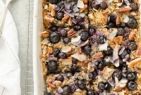 Blueberry Morning Glory Baked Oatmeal Recipe