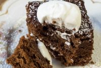 Warm Gingerbread Cake Recipe with Spiced Molasses Glaze