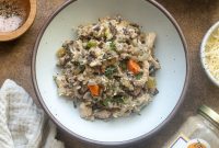 Slow Cooker Creamy Chicken and Wild Rice Casserole