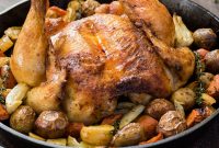 Roasted Spatchcock (Butterflied) Chicken