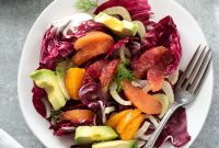 Radicchio Salad with Zesty Citrus Vinaigrette