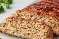 Smoky BBQ Turkey Meatloaf with Oatmeal Recipe