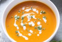 Silky Carrot and Ginger Soup Recipe