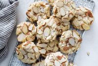 Traditional Greek Almond Cookies (Amygdalota)