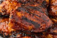 Juicy Smoky Grilled BBQ Chicken Recipe