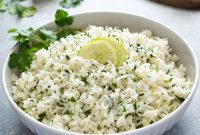Cilantro Lime Rice Recipe, Fluffy Zesty Side Dish