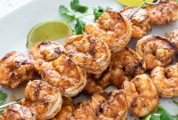 Grilled Chili Lime Shrimp Skewers with Zesty Marinade