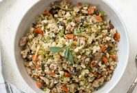 Low-Carb Cauliflower Rice Stuffing Recipe