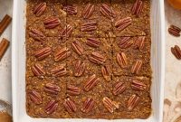 Baked Pumpkin Steel-Cut Oatmeal with Warm Spices