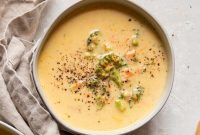 30-Minute Broccoli Cheddar Soup Recipe for Quick Comfort