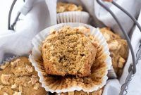 Moist Banana Oat Flour Muffins Recipe