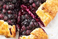 Rustic Blueberry Galette with Buttery Flaky Crust