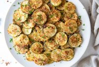 Crispy Oven-Baked Zucchini Chips Recipe