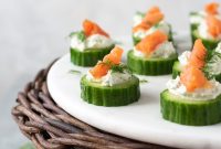 Smoked Salmon Bites with Herbed Cream Cheese