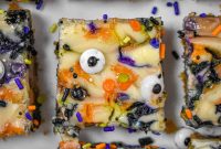 Halloween Funfetti Cheesecake Bars Recipe for Spooky Parties