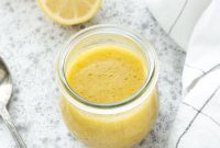 Homemade Lemon Vinaigrette for Bright, Zesty Salads