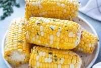Butter-Glazed Air Fryer Corn on the Cob