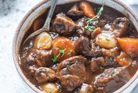 Instant Pot Beef Bourguignon Recipe
