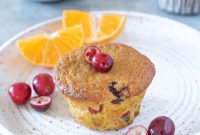 Moist Zesty Cranberry Orange Muffins Recipe